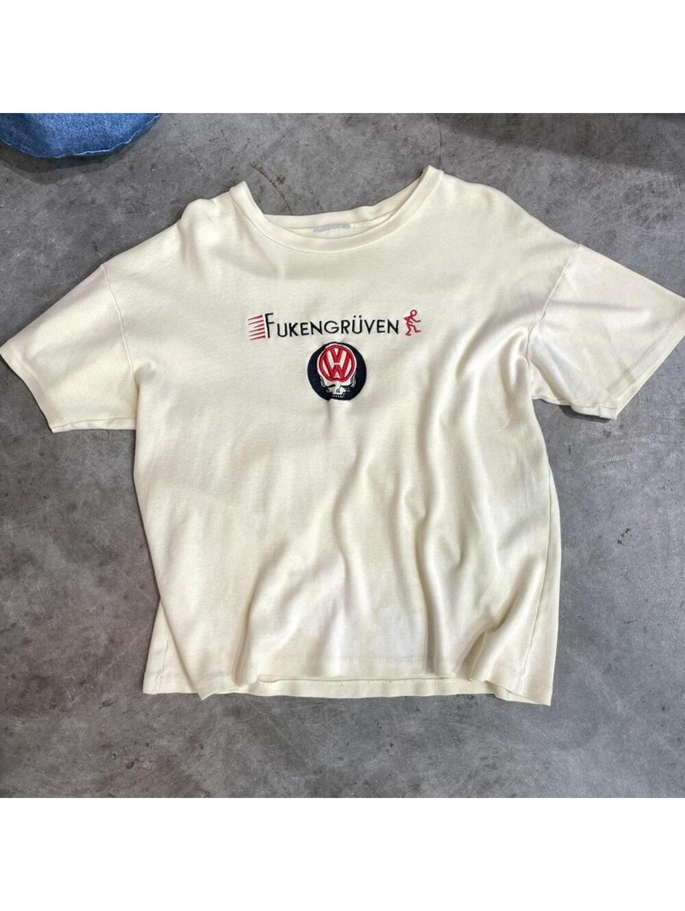 23x24 boxy fit Grateful Dead Fukengruven VW logo rip